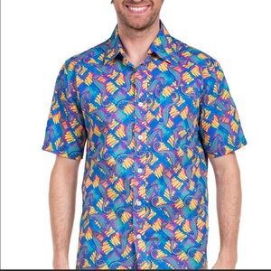 Tipsy Elves Wild Seahorse Print button-up shirt